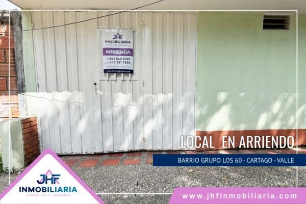 LOCAL EN ARRIENDO GRUPO LOS 6