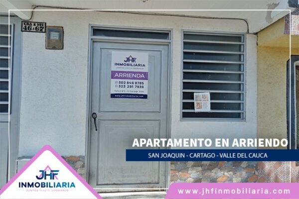APARTAMENTO EN SAN JOAQUIN