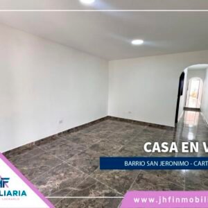 CASA EN SAN JERONIMO