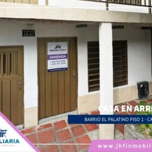 CASA EN EL PALATINO PISO 1