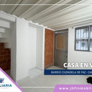 CASA EN CIUDADELA DE PAZ