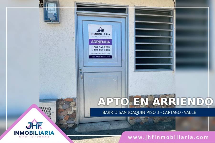 APARTAMENTO EN SAN JOAQUIN PISO 3
